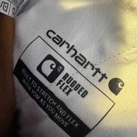 Carhartt Rugged Flex Size 32 Relaxed Fit Bin Canvas Short 8" NWT $45 - Picture 8 of 13